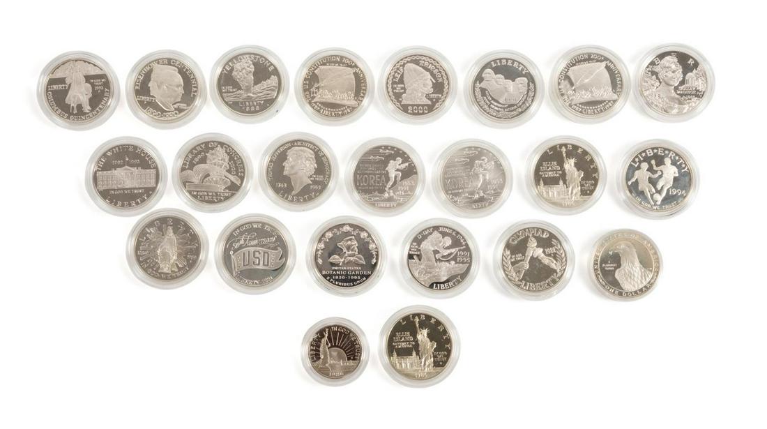 23 US COMM SILVER DOLLAR & HALF DOLLAR PROOFS (1 of 4)