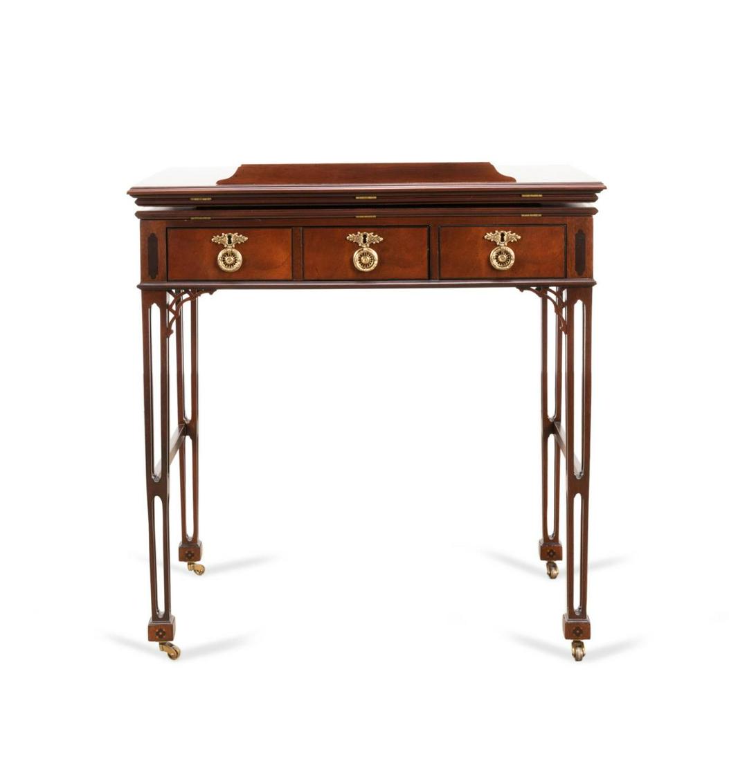 BAKER STATELY HOMES MAHOGANY DRAFTING TABLE (1 of 9)