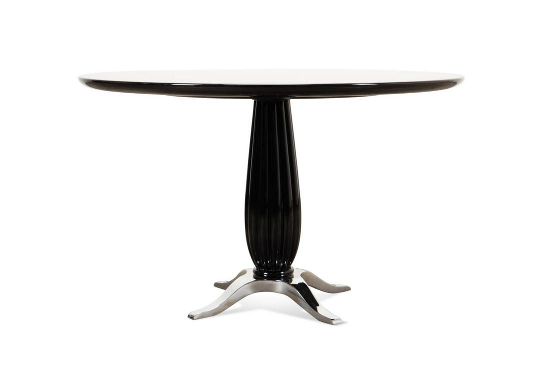 CHRISTOPHER GUY BLACK LACQUER CENTER TABLE (1 of 4)