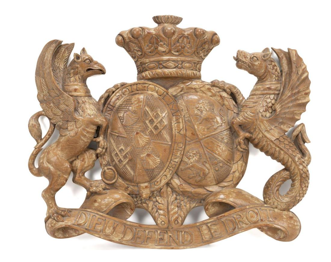 THEODORE ALEXANDER ALTHORP ARMORIAL PLAQUE (1 of 5)