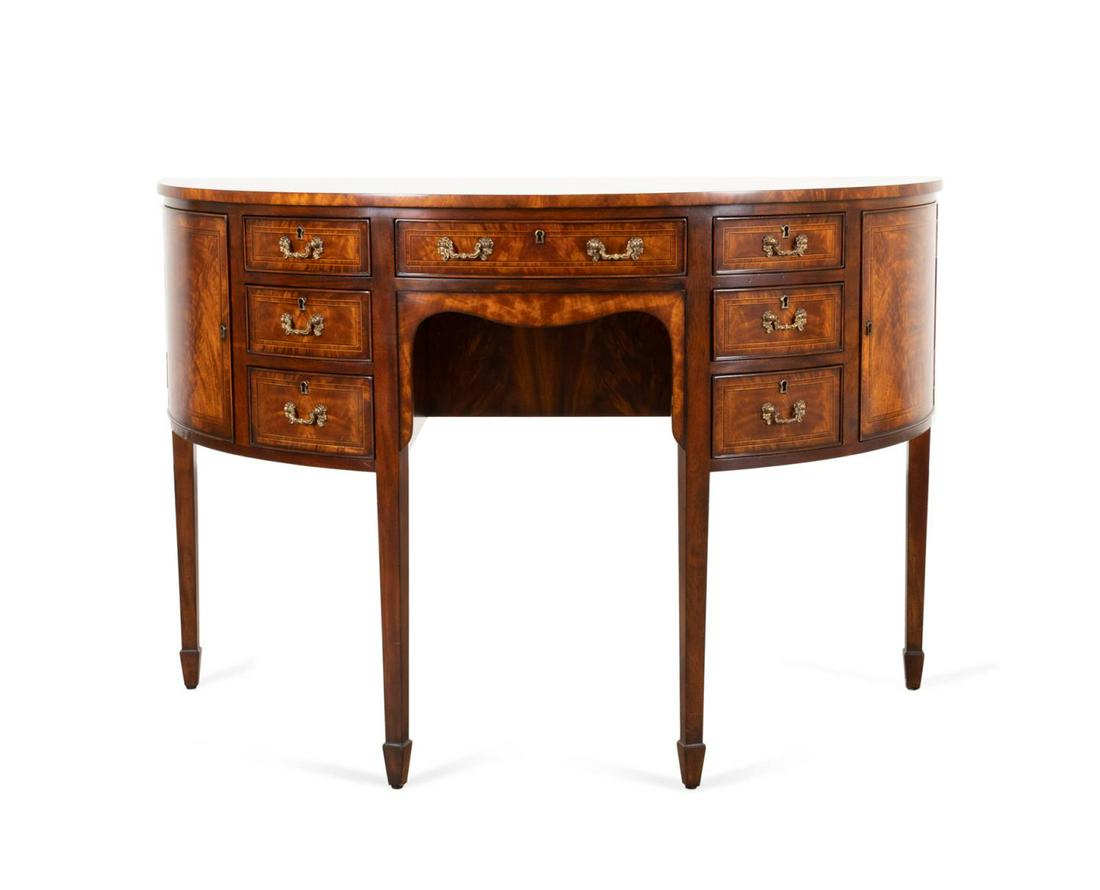 THEODORE ALEXANDER ALTHORP DEMILUNE SIDEBOARD (1 of 8)