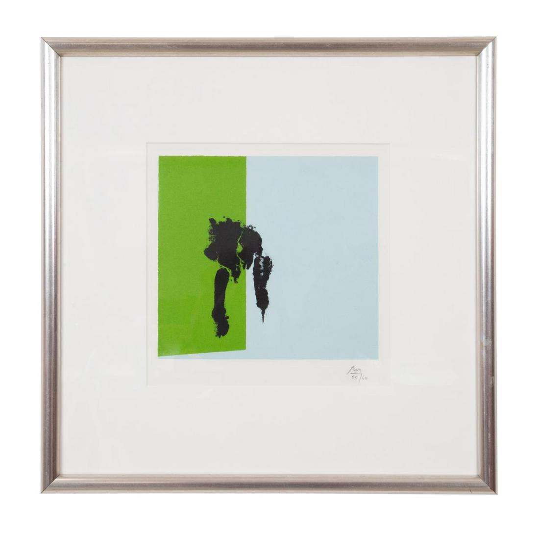 ROBERT MOTHERWELL "PARIS SUITE I (SPRING)", 55/60 (1 of 5)