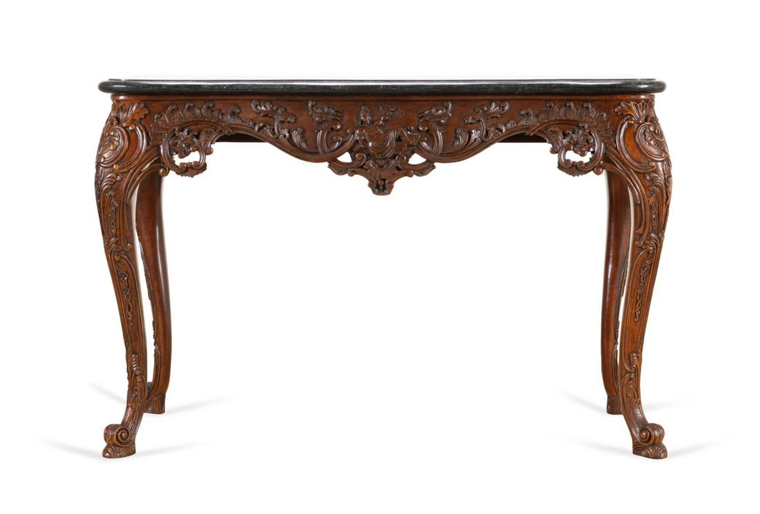 MAITLAND-SMITH GEORGIAN STYLE MAHOGANY CONSOLE (1 of 7)