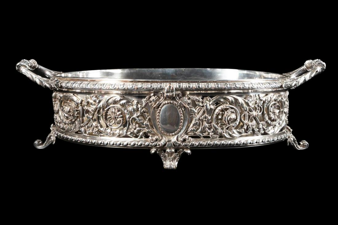 CHRISTOFLE LOUIS XVI STYLE SILVERPLATE CENTERPIECE (1 of 5)