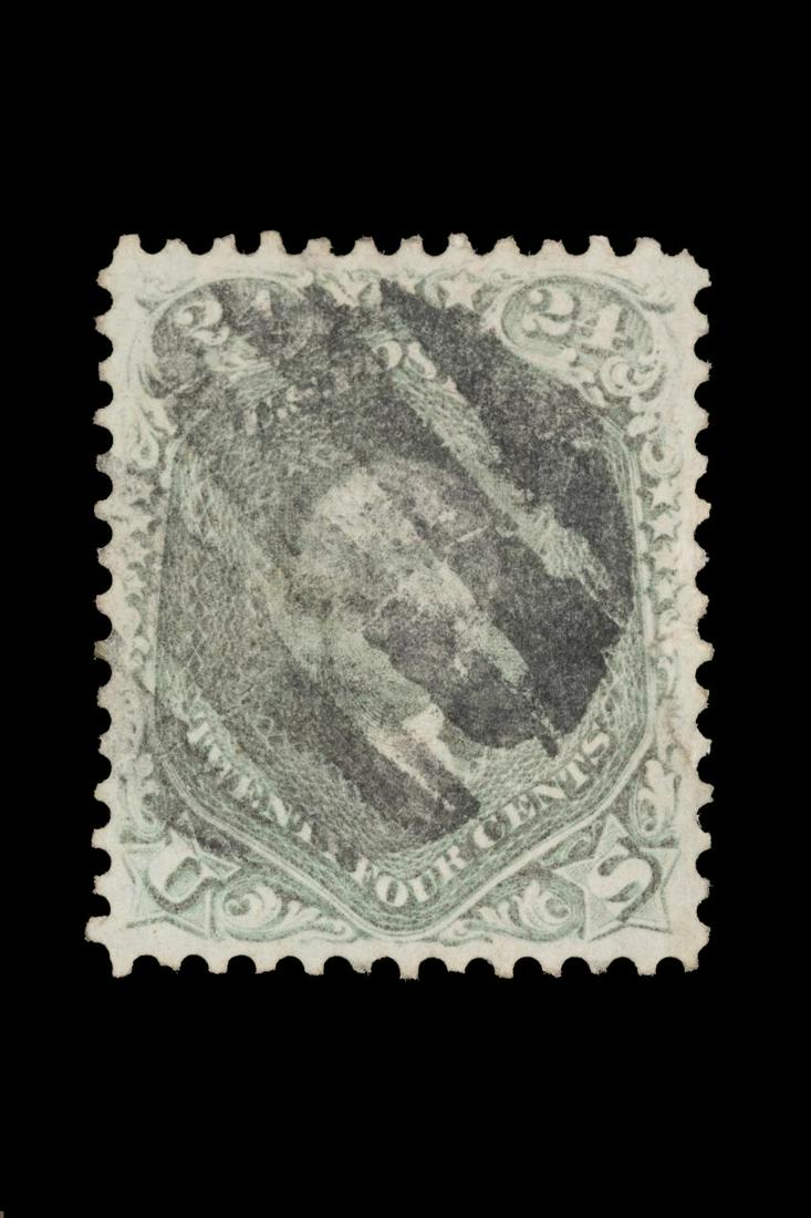 1861-1866 GRAY 24C US #78B WASHINGTON STAMP (1 of 2)
