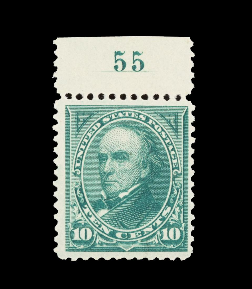 1894 GREEN US SCOTT #258 STAMP, DANIEL WEBSTER (1 of 2)