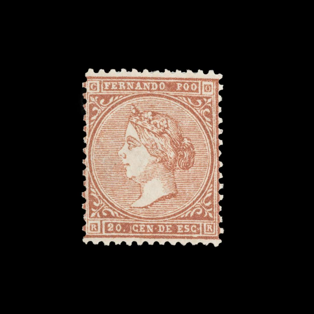 FERNANDO POO SCOTT #1A MINT STAMP (1 of 2)