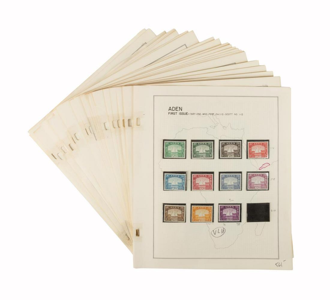 COLLECTION OF BRITISH INDIA FIRST ISSUE STAMPS (1 of 9)