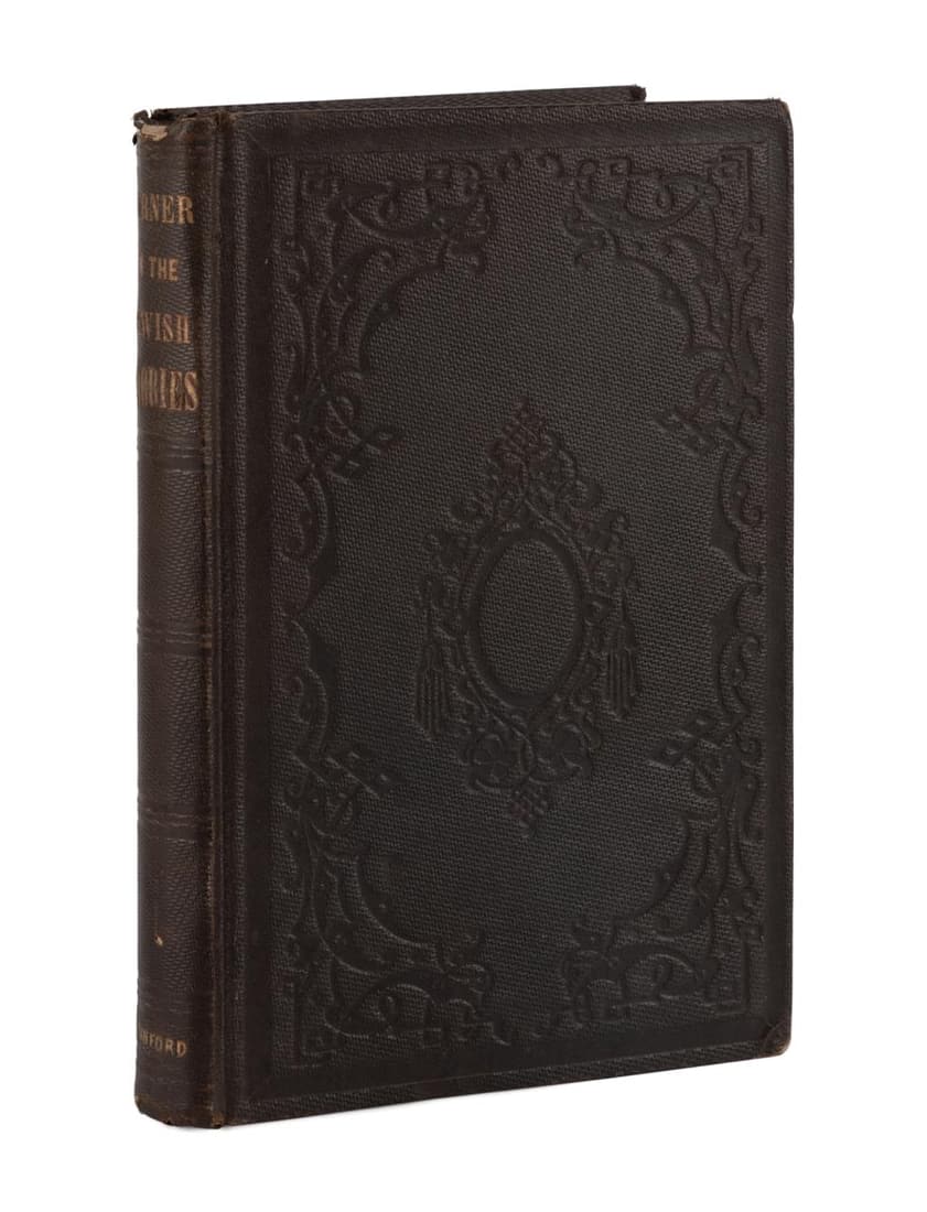 S. H. TURNER, DISTINGUISHED JEWISH RABBIES, 1847: Samuel H. Turner, D. D (American 1790-1861), "Biographical Notices Of Some Of The Most Distinguished Jewish Rabbies, And Translations Of Portions Of Their Commentaries, And Other Works, With "Illustra