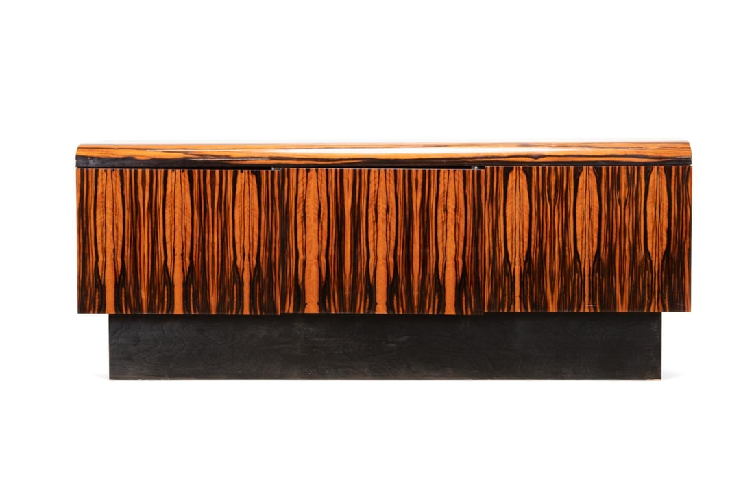 LEON ROSEN FOR PACE, MACASSAR EBONY CREDENZA (1 of 7)