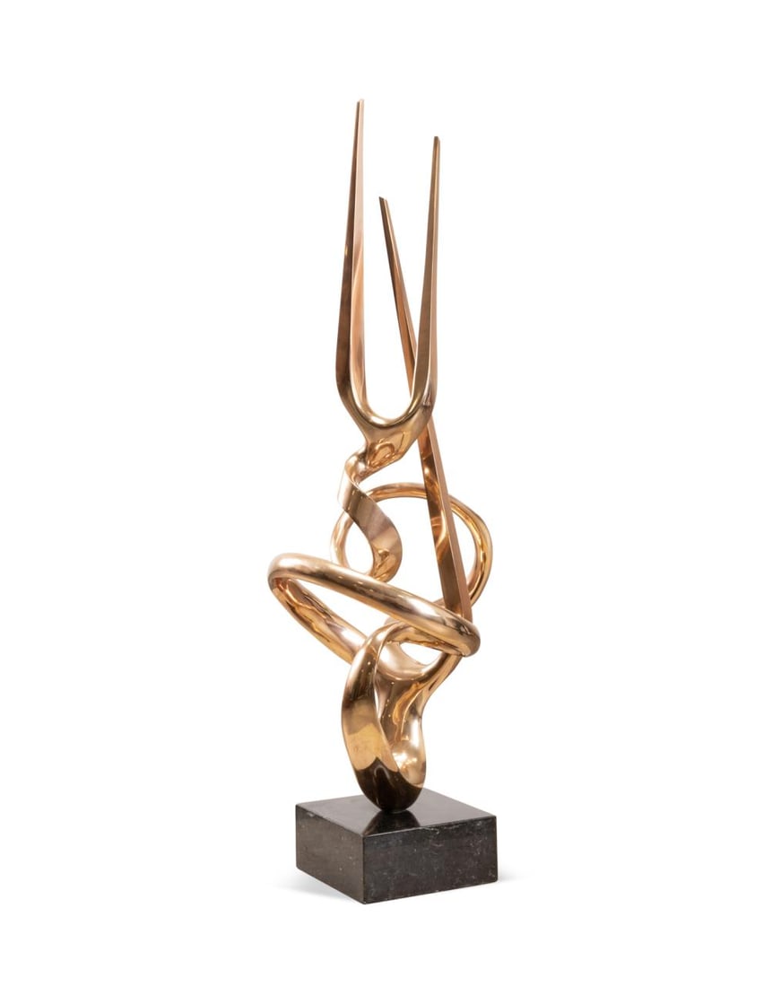KIEFF GREDIAGA, 'CANTE JONDO FANDANHO #26,' BRONZE (1 of 9)