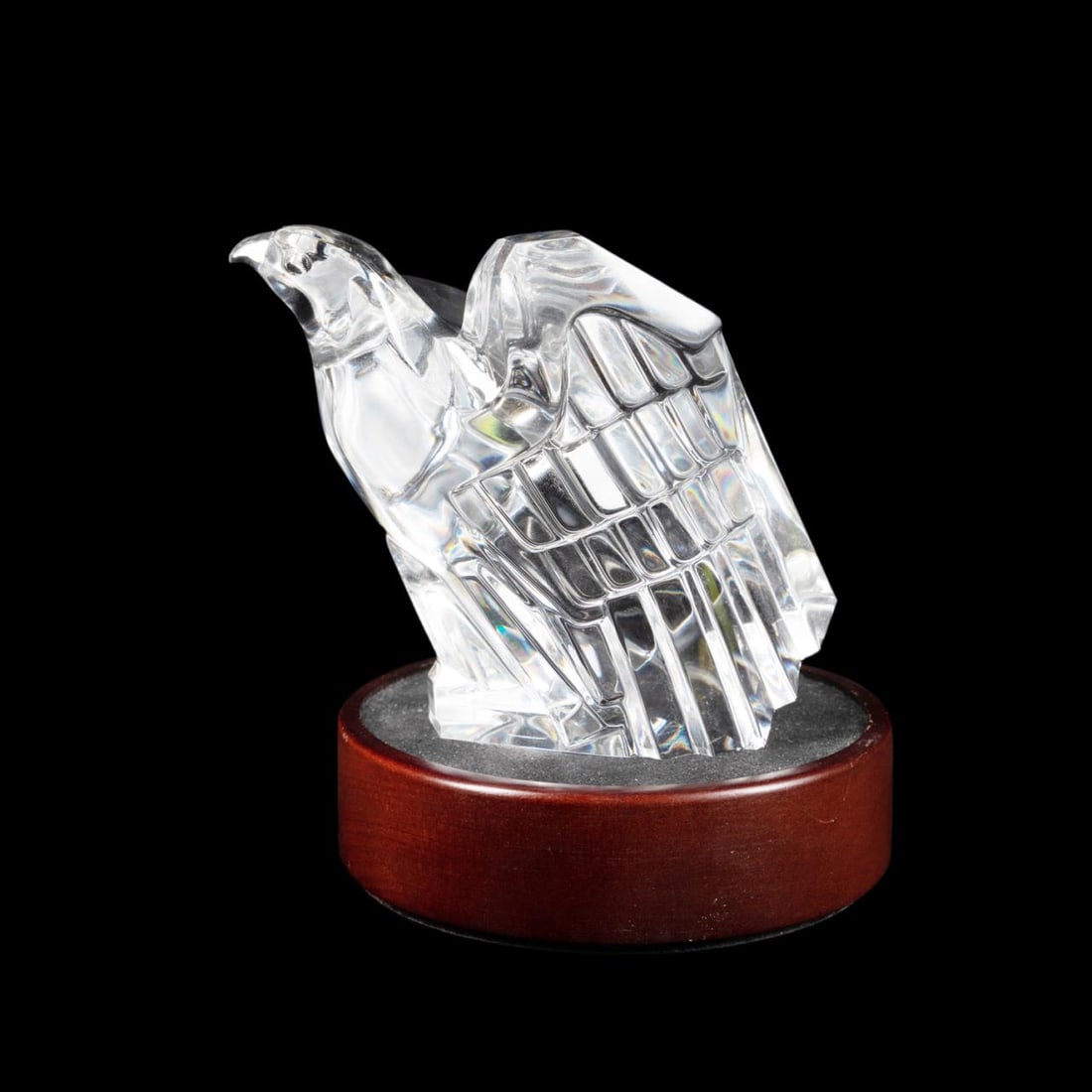 DONALD POLLARD FOR STEUBEN AMERICAN EAGLE ON STAND (1 of 6)