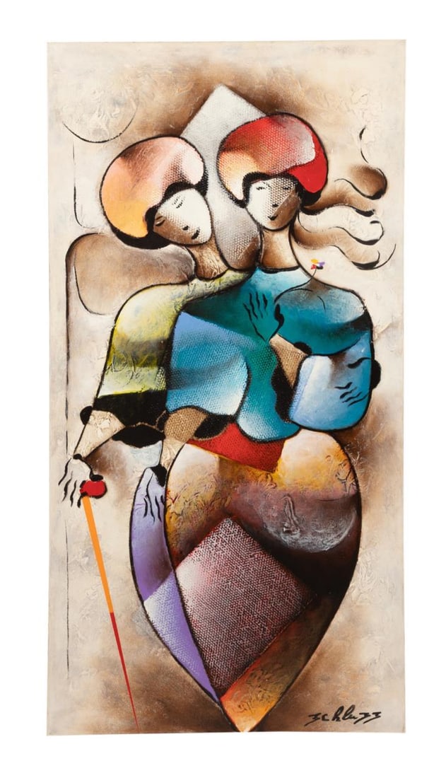 DAVID SCHLUSS,'ENCHANTED' FIGURAL MM/C (1 of 4)