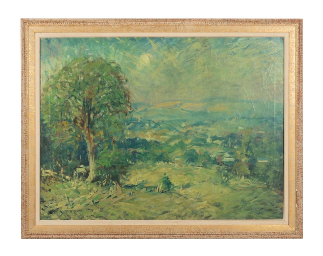 A. C. GOODWIN 'ROLLING HILLS, WESTON, VT.' O/C (1 of 7)