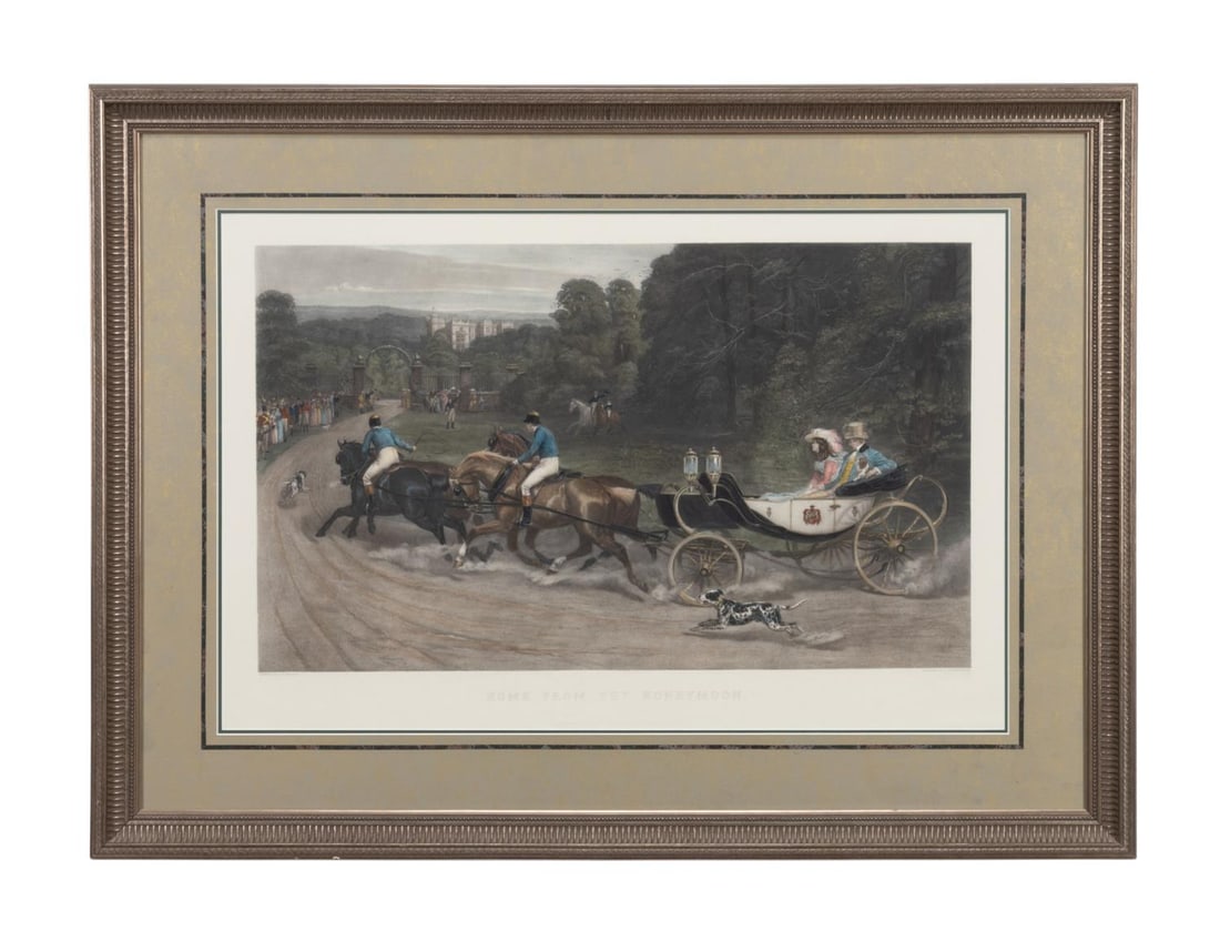 AFTER S.E. WALLER, 'HOME FROM THE HONEYMOON' PRINT (1 of 6)