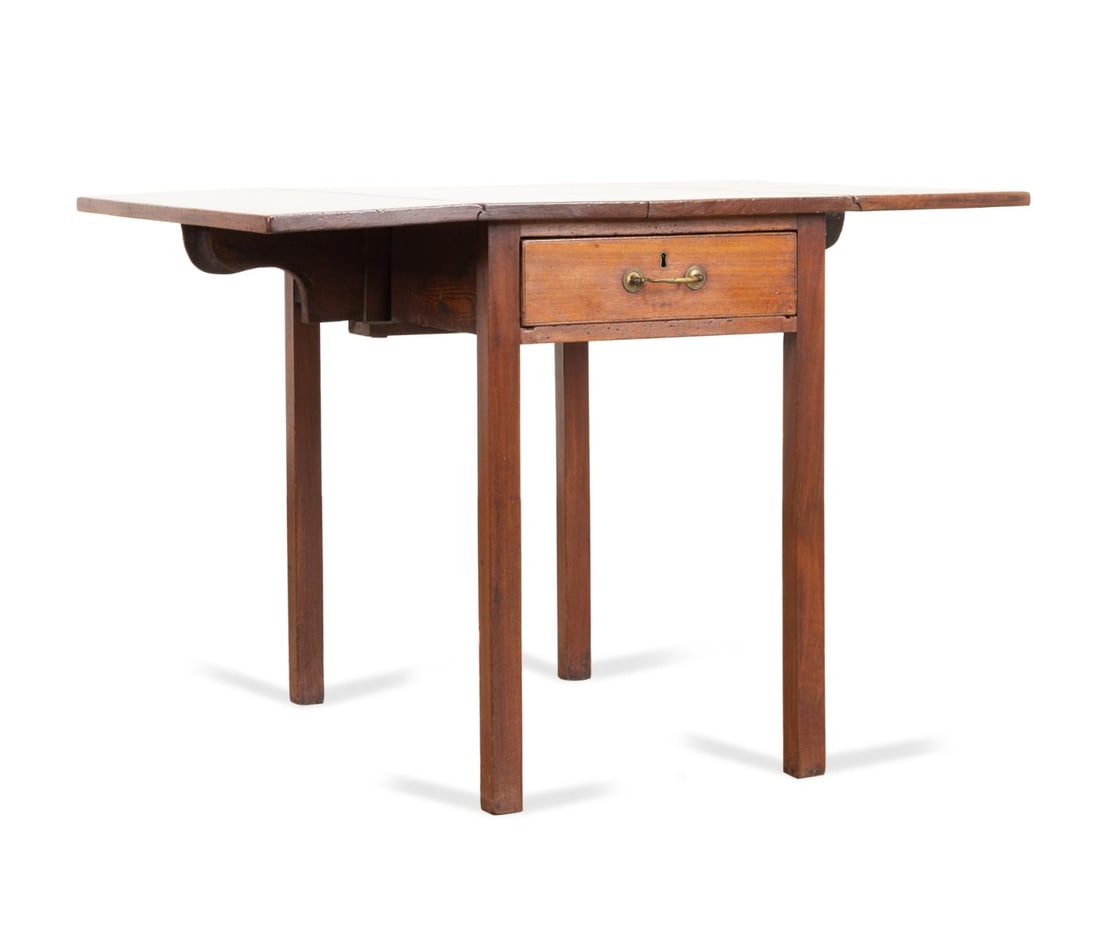 ENGLISH MAHOGANY PEMBROKE TABLE,19TH C. (1 of 6)