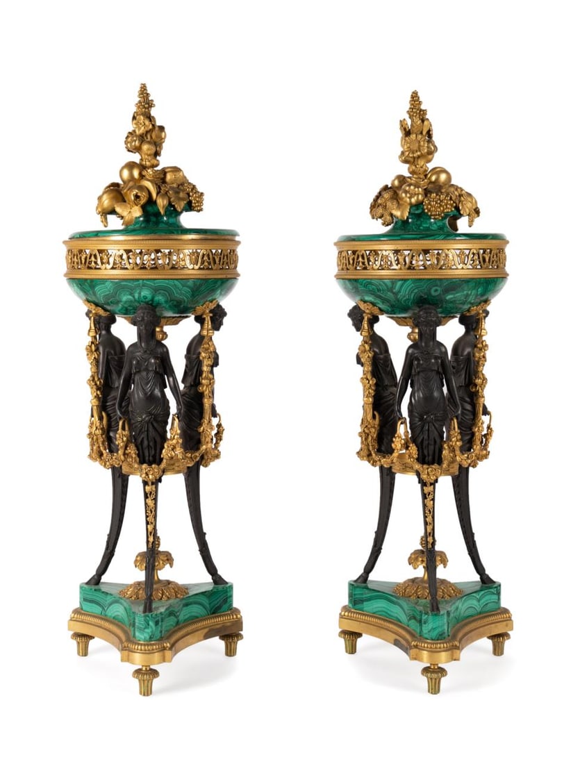 PR H. DASSON ATTR. ORMOLU MALACHITE BRULE-PARFUMS (1 of 10)