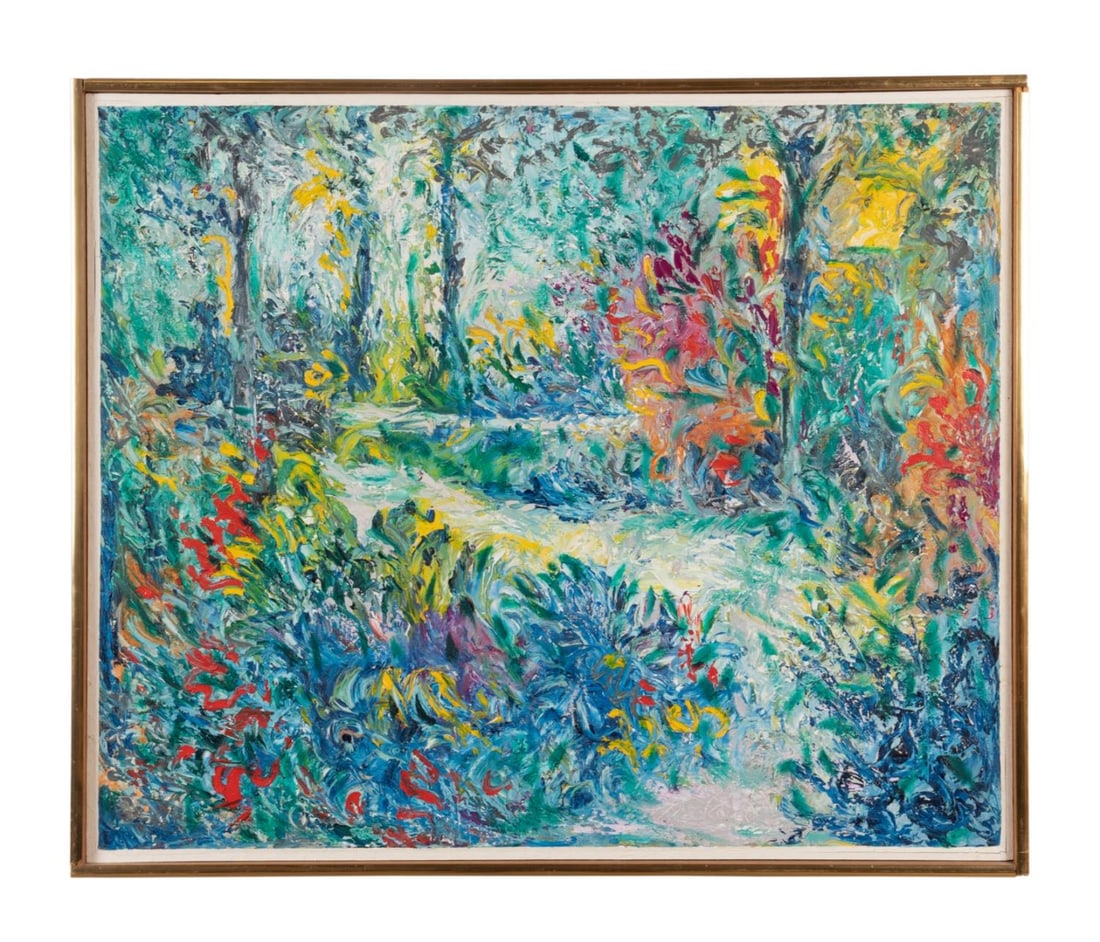 CHARLES MELOHS 'PATH THROUGH THE WOODS' O/C (1 of 6)