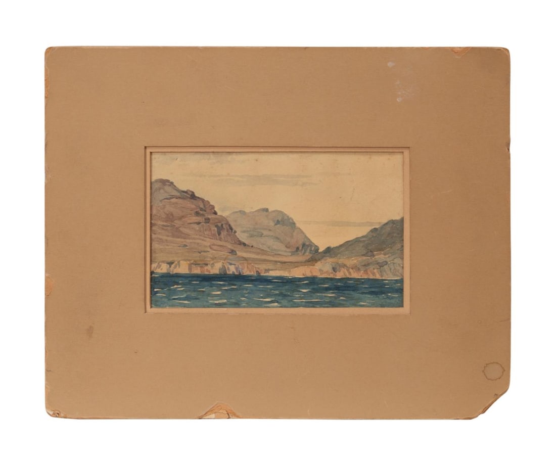 WILLIAM ADAMS DELANO SEASCAPE WATERCOLOR (1 of 4)