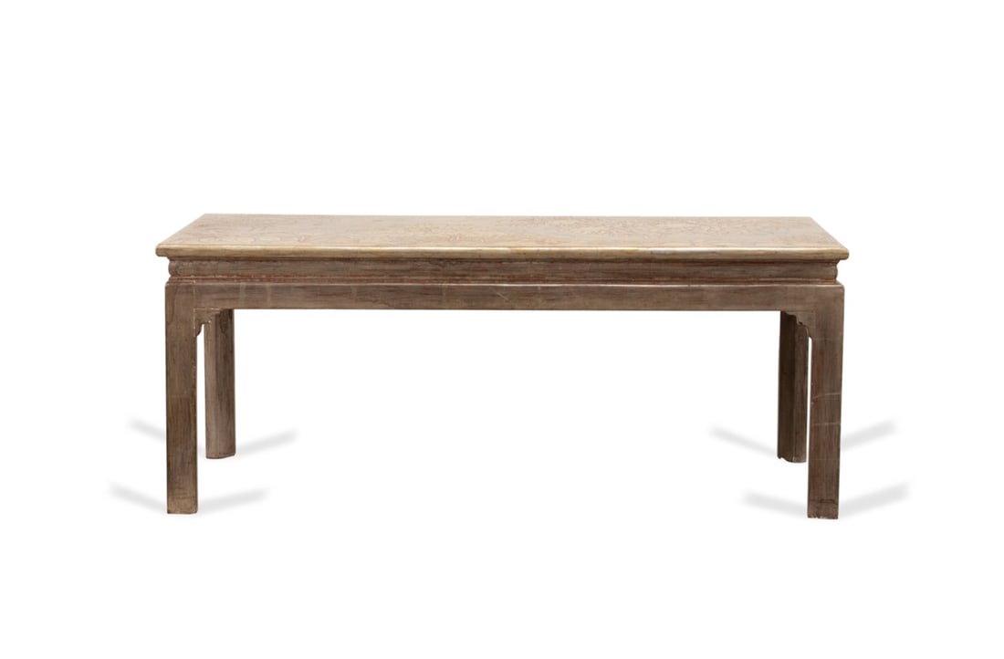 RICHARD KUEHNE GOLD LEAF CARVED WOOD COFFEE TABLE (1 of 6)