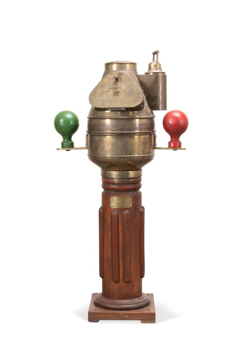 KELVIN & HUGHES SHIP'S BINNACLE, 20TH CENTURY (1 of 10)
