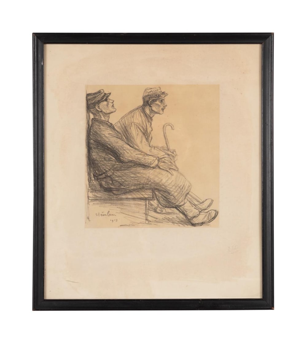 THEOPHILE STEINLEN, 'THE CONVALESCENTS' LITHOGRAPH (1 of 5)