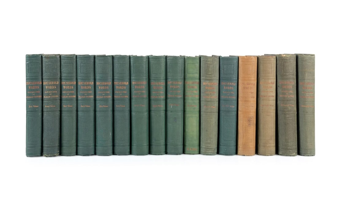 16VOL CHARLES DICKENS HOUSEHOLD WORDS (1 of 11)