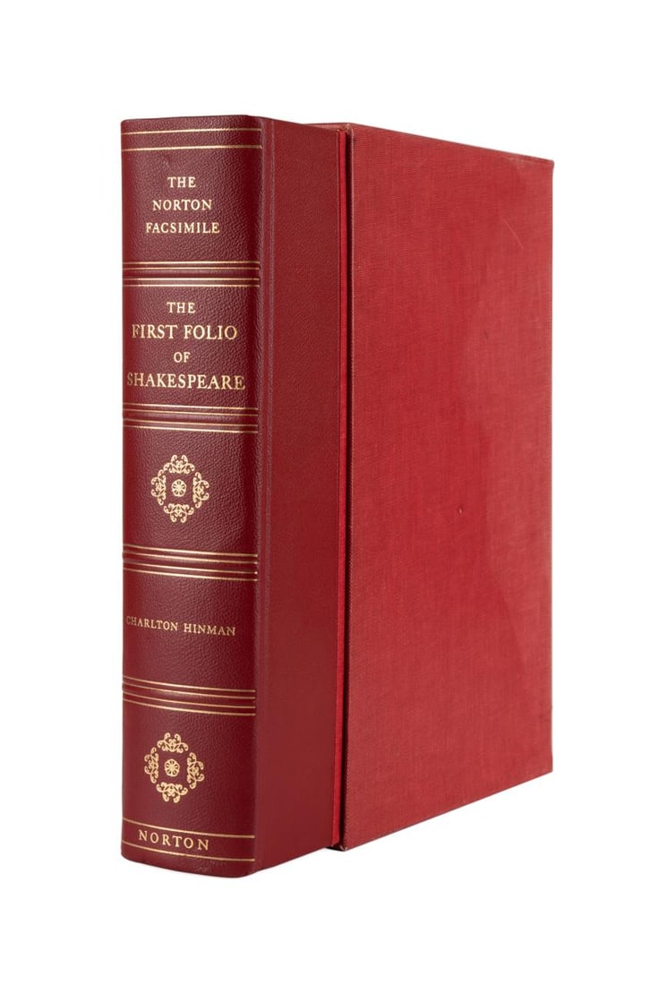 W. SHAKESPEARE, FIRST FOLIO, NORTON FACSIMILE 1968 (1 of 7)