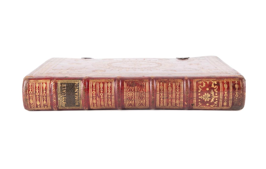 FORE-EDGE PAINTED BOOK, RITUALE ROMANUM, 1795 (1 of 11)