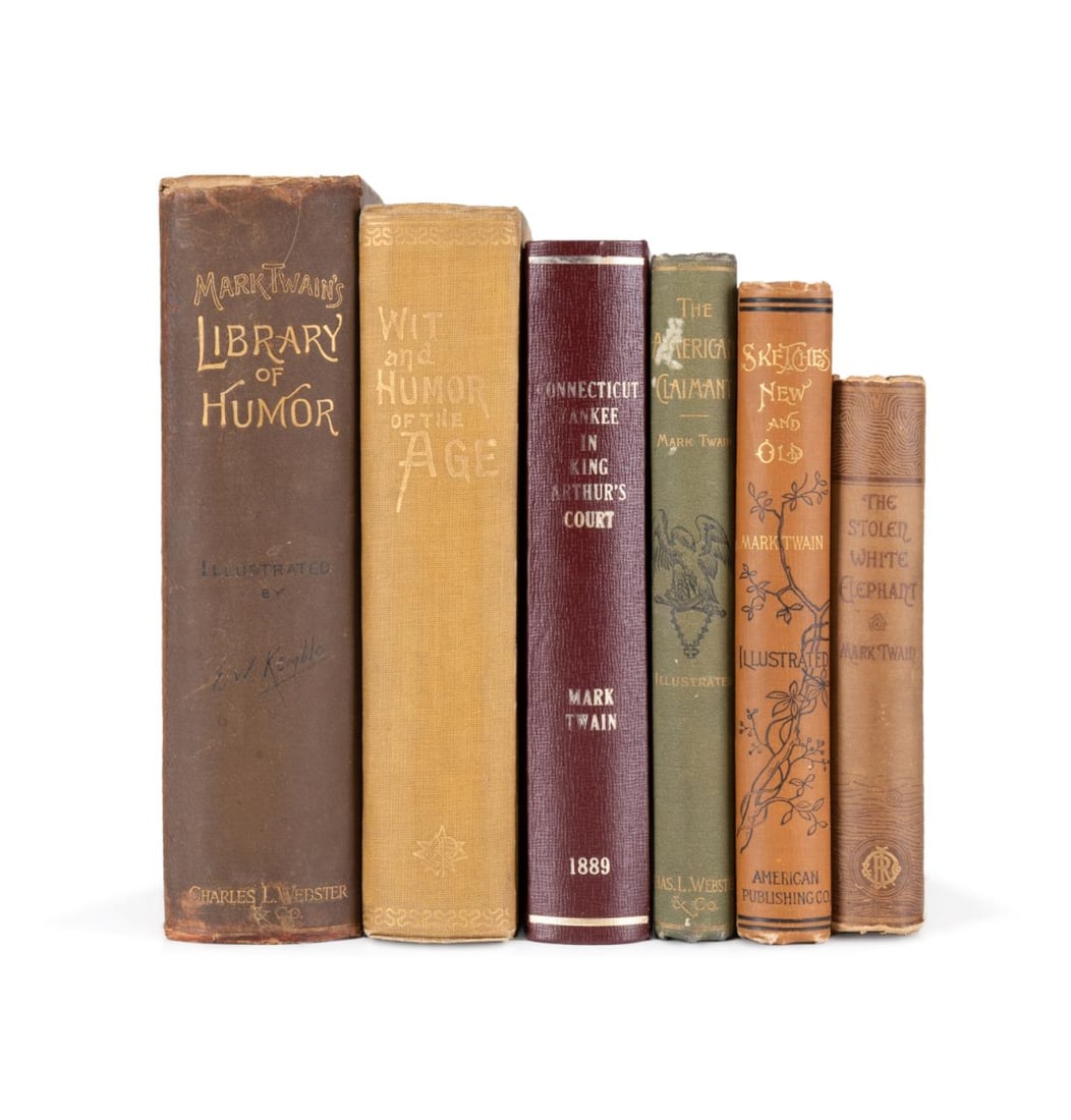 6VOL MARK TWAIN BOOKS INCLUDING FIRST EDITIONS (1 of 6)
