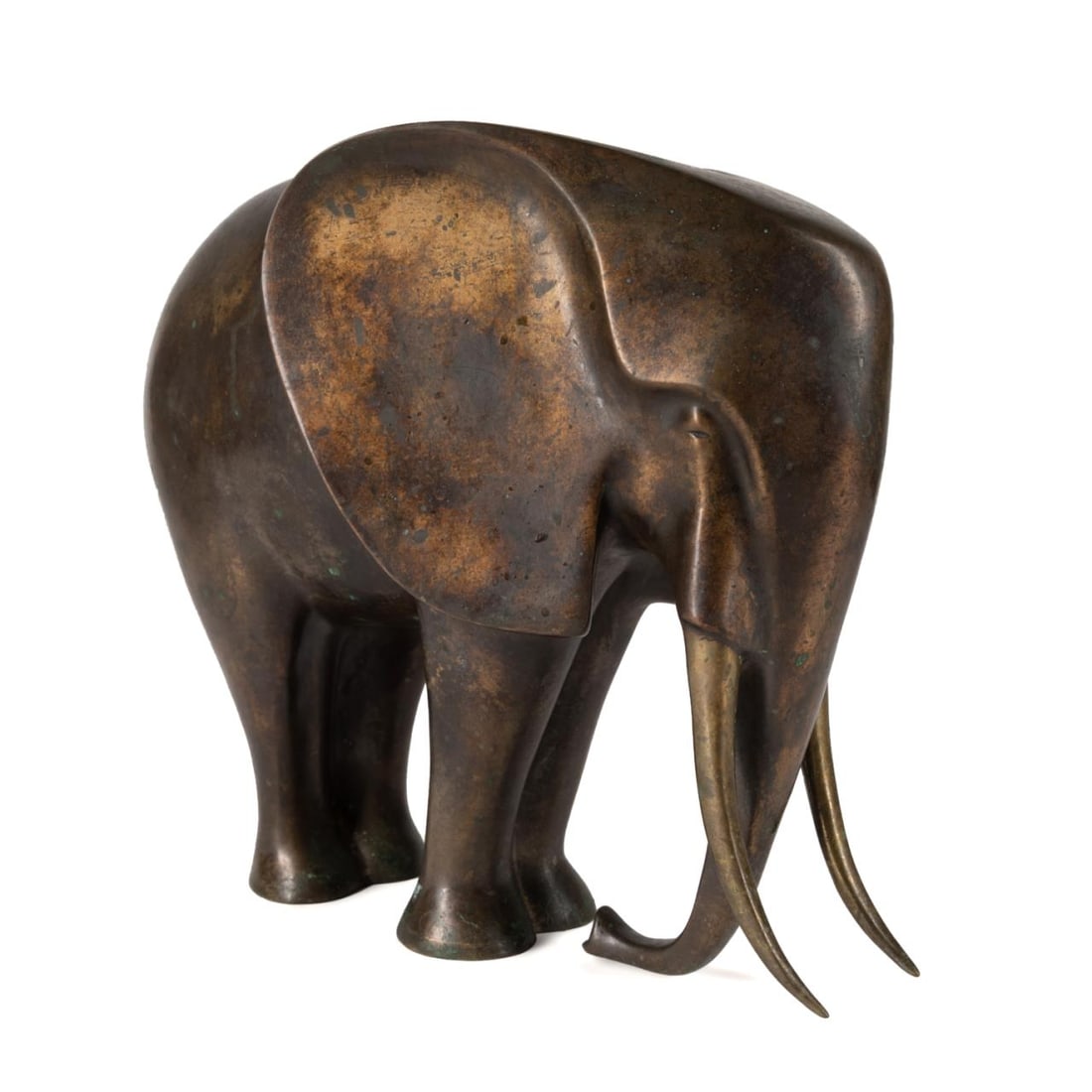 LOET VANDERVEEN BRONZE ELEPHANT SCULPTURE, 46/250 (1 of 7)