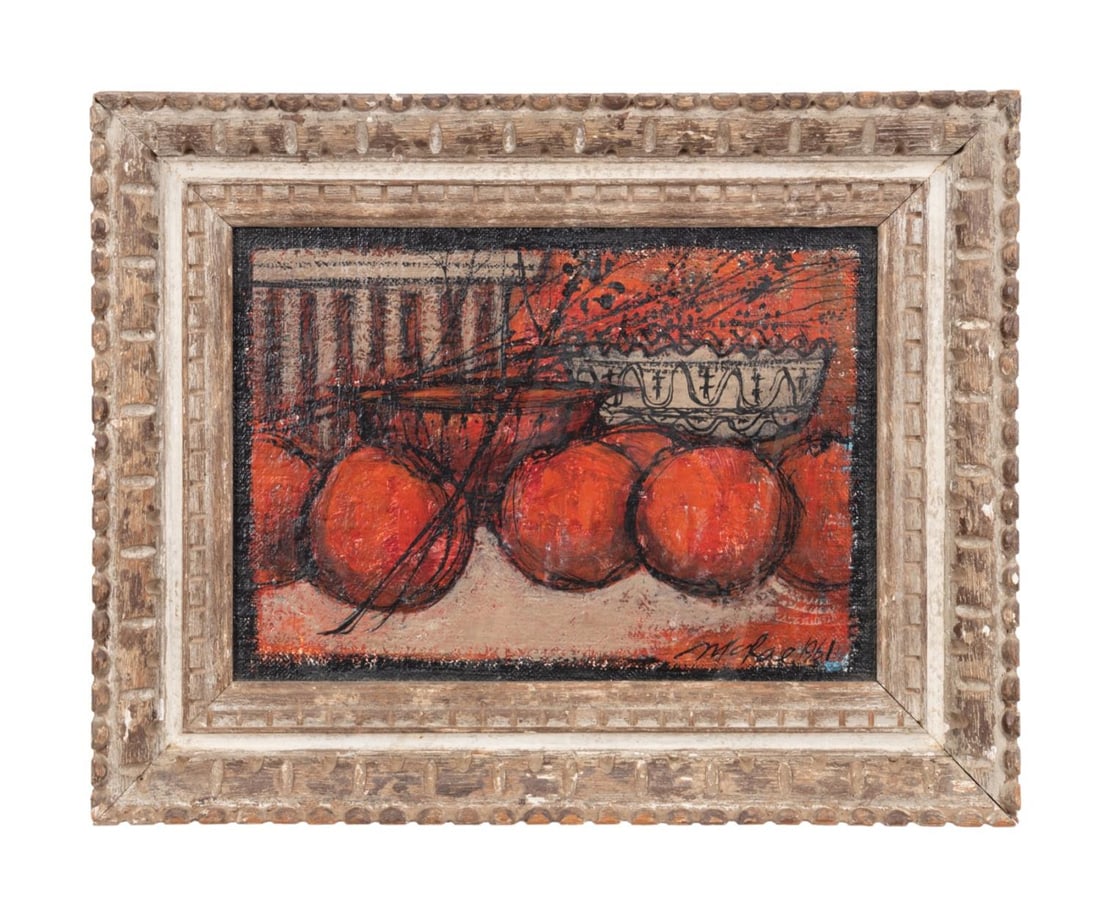JAMES MCRAE 'UNTITLED (STILL LIFE)' O/C 1961 (1 of 5)