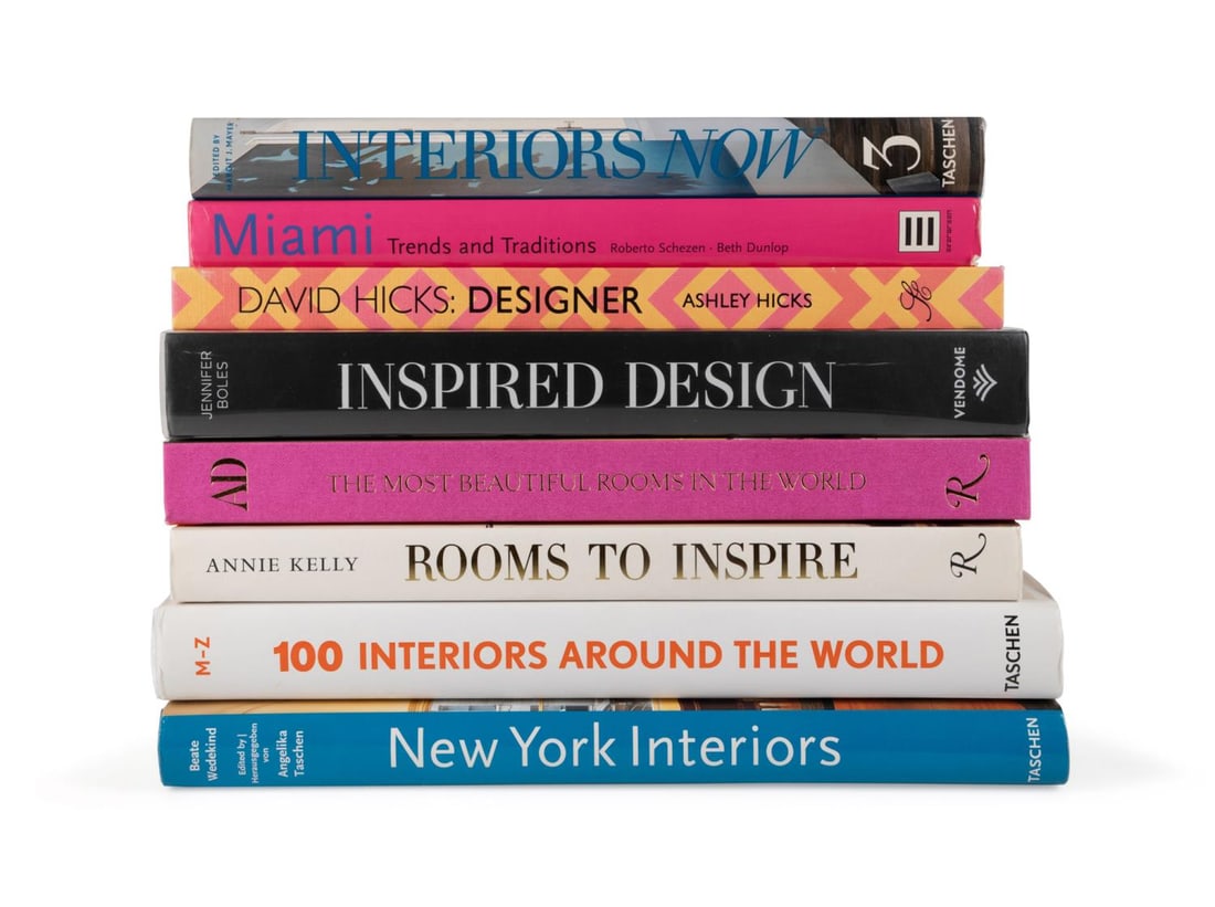EIGHT COFFEE TABLE BOOKS ON DESIGNS AND DESIGNERS (1 of 5)