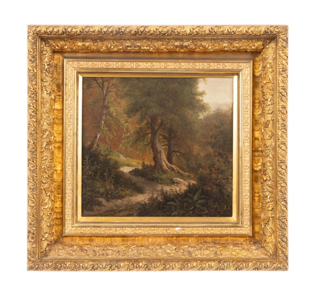 DAVID JOHNSON FOREST LANDSCAPE 1858 O/C (1 of 8)