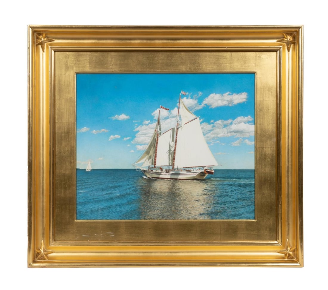 ED RAFFERTY MARITIME SCENE WATERCOLOR (1 of 4)