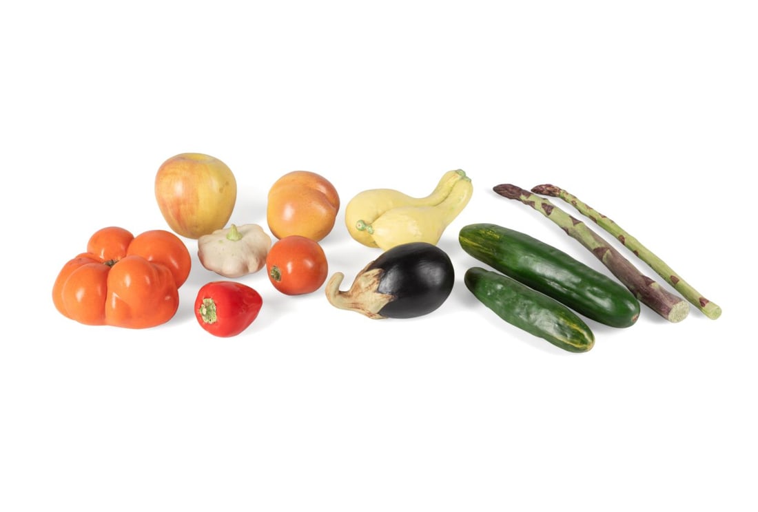 12PCS MARY KIRK KELLY CERAMIC VEGETABLES (1 of 3)