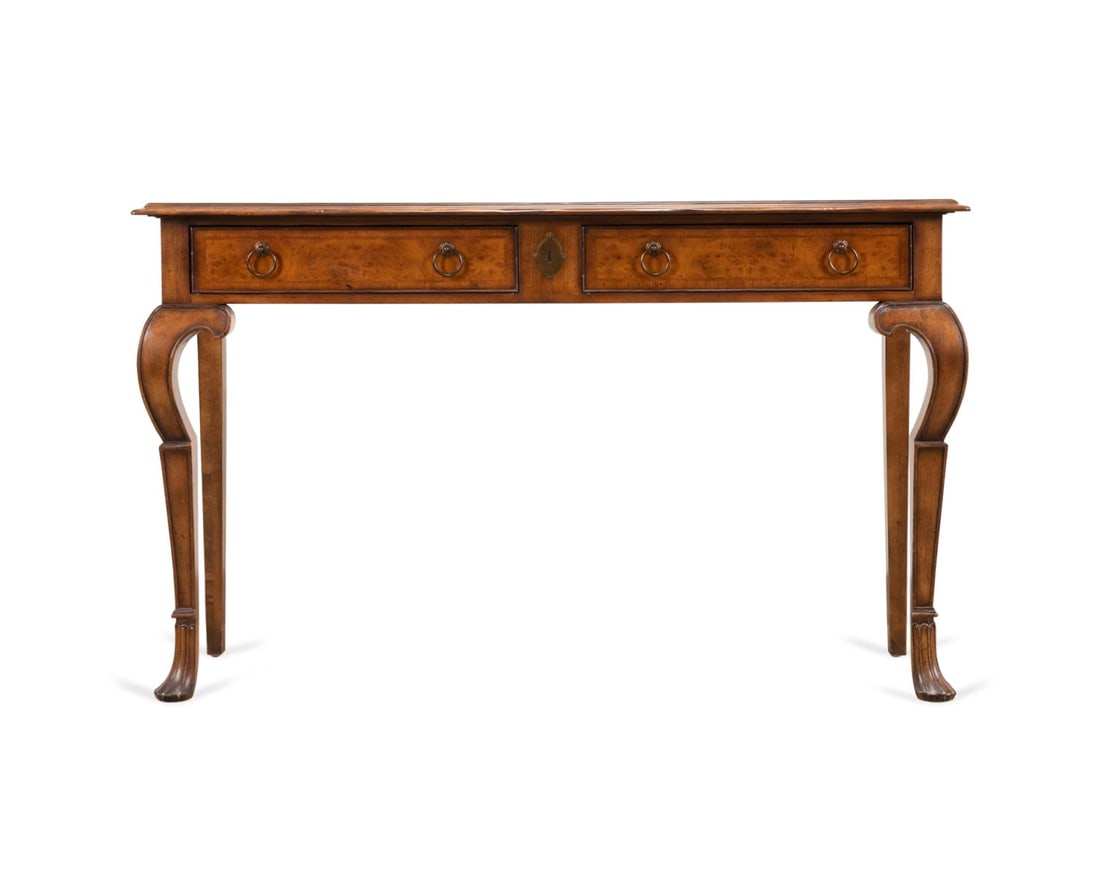 BAKER MAHOGANY VENEER CONSOLE TABLE (1 of 6)