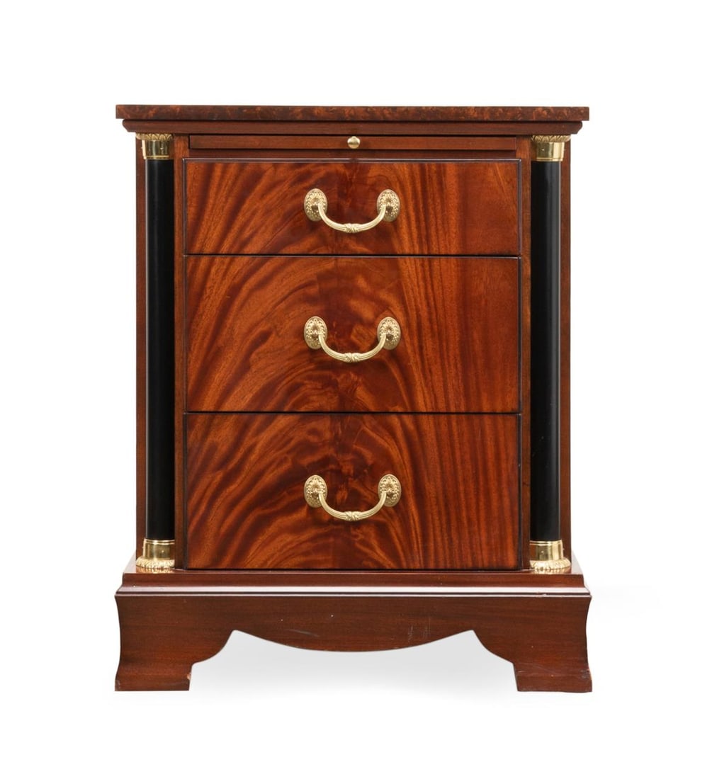 M. CRAIG & CO. EMPIRE STYLE MAHOGANY SIDE CHEST (1 of 6)