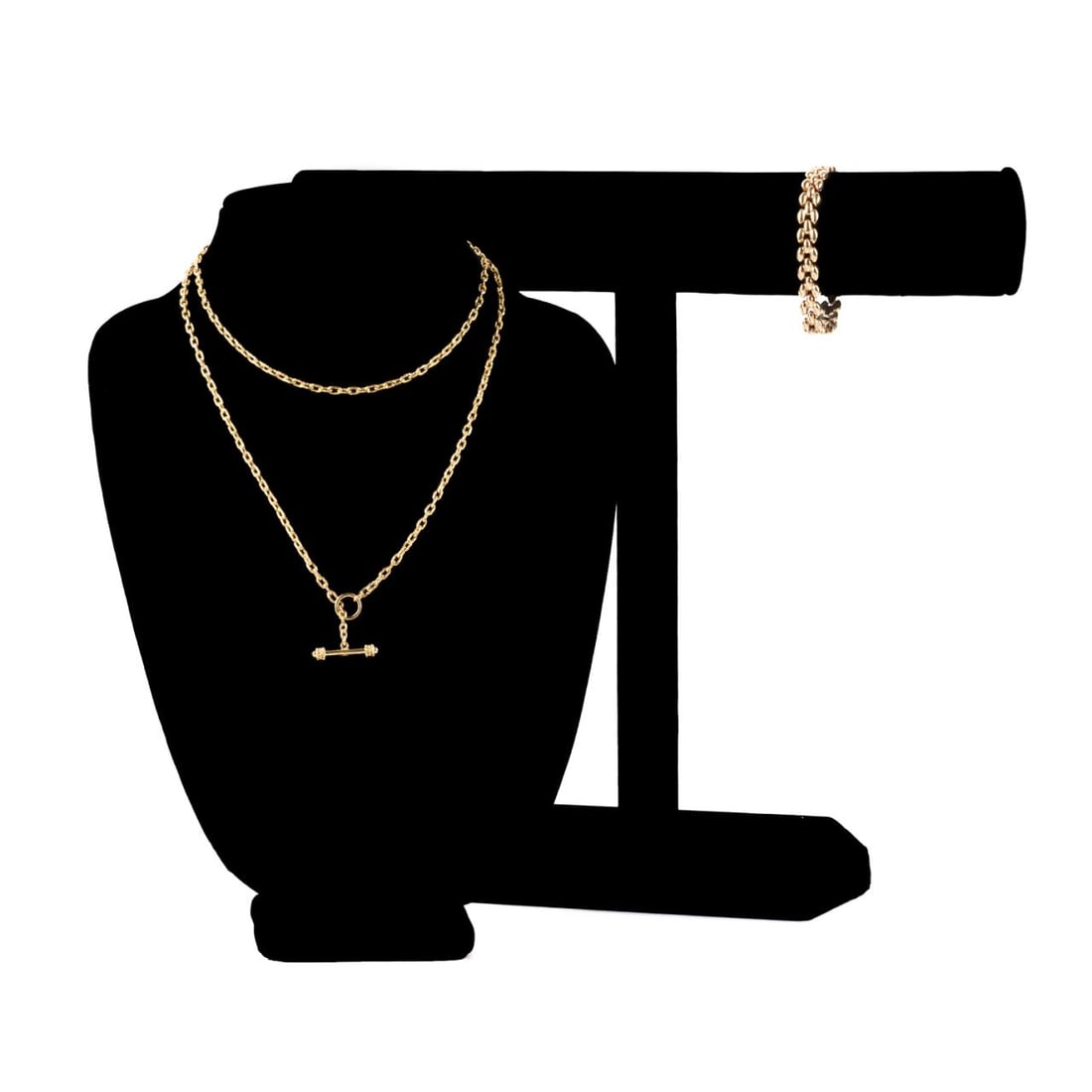 YELLOW GOLD JEWELRY INCLUDING ELIZABETH LOCKE (1 of 10)