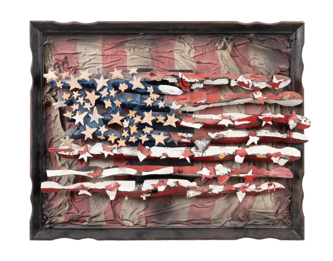 AB THE FLAGMAN, AMERICAN ASSEMBLAGE #361 (1 of 4)