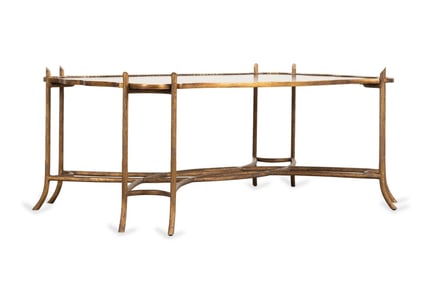 DENNIS & LEEN CHINOISERIE TRAY COCKTAIL TABLE