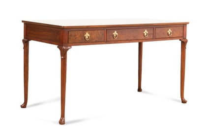 BAKER FURNITURE QUEEN ANNE STYLE WRITING TABLE