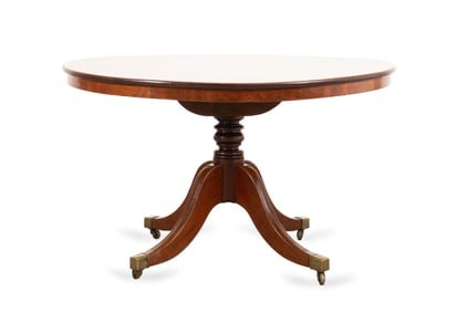 19TH C. GEORGIAN MAHOGANY BREAKFAST TABLE