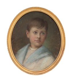 ENGLISH SCHOOL PORTRAIT OF PHILIP W. W. FOSTER