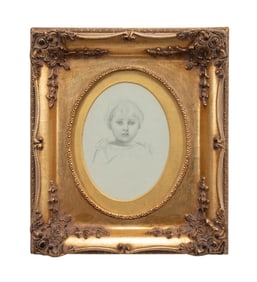 MANNER OF ARTHUR HOPKINS, PENCIL STUDY OF A CHILD
