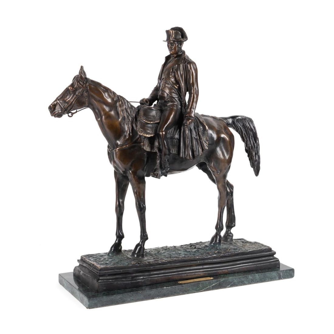 AFTER MORIS, NAPOLEON ON HORSEBACK, BRONZE (1 of 10)