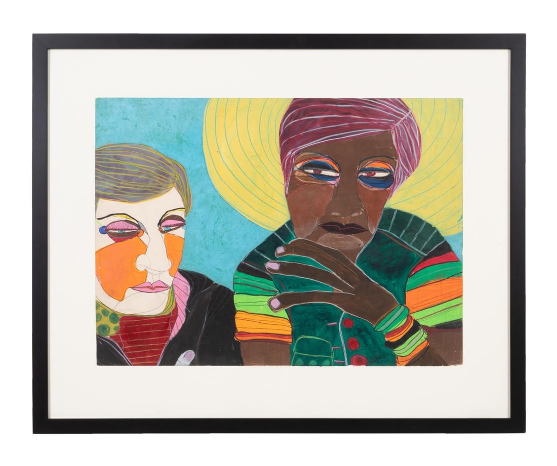 ROBBIE TILLOTSON 'THE HAT' FIGURAL MM/P 1974 (1 of 5)