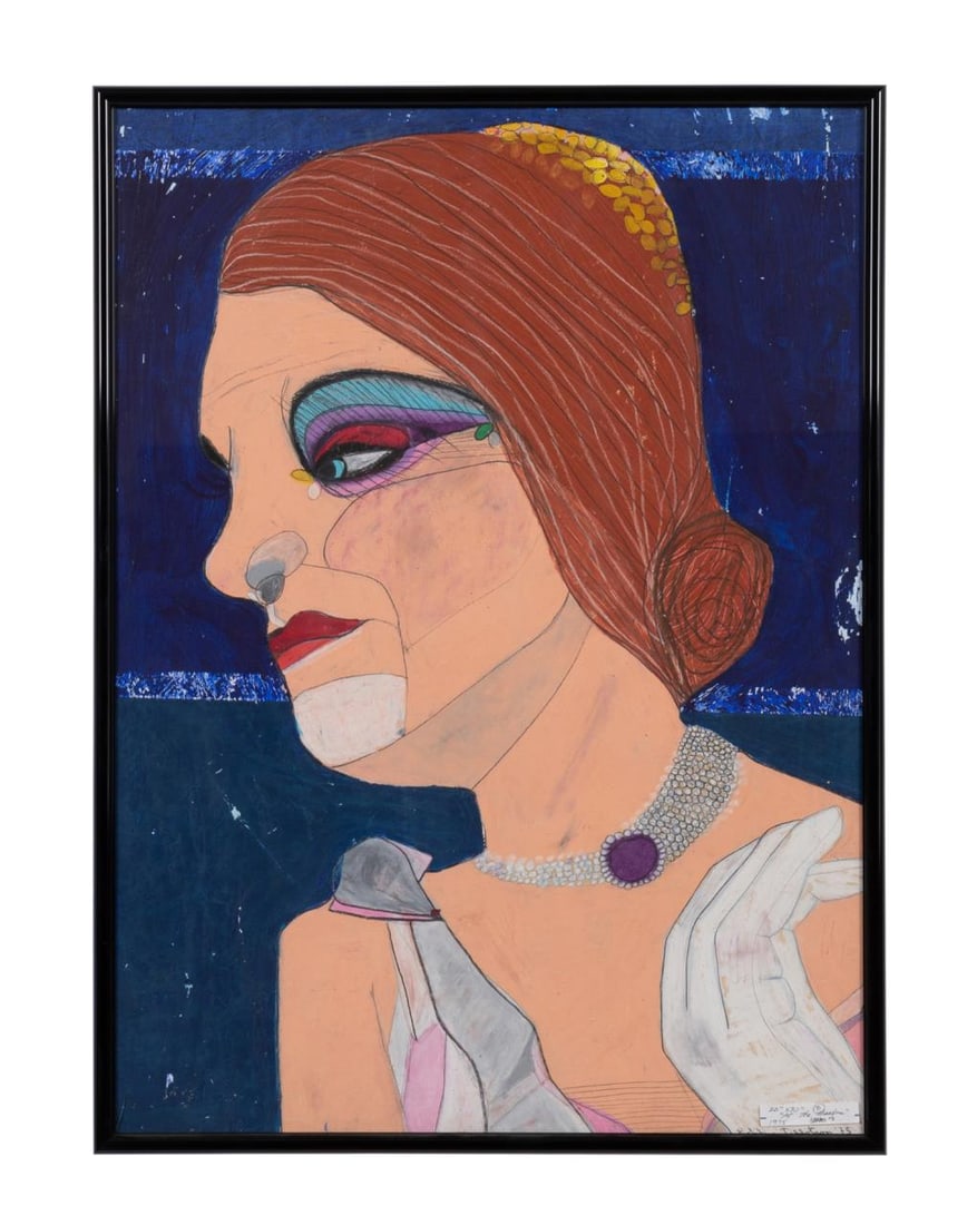 ROBBIE TILLOTSON 'AT THE THEATRE' FIGURAL MM/P (1 of 5)