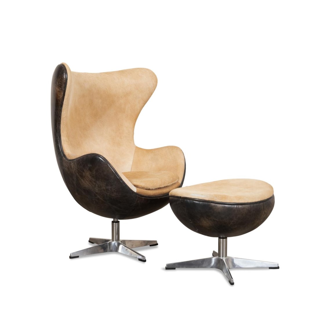 RESTORATION HARDWARE, JACOBSEN CHAIR AND OTTOMAN (1 of 6)