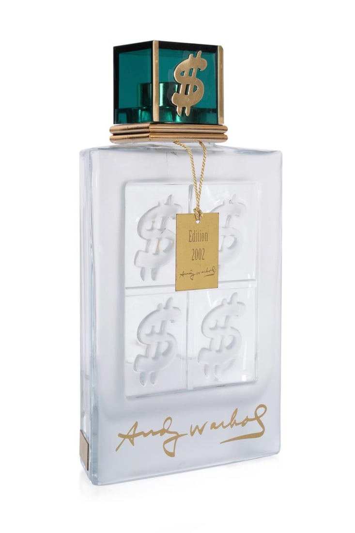 ANDY WARHOL MENS' COLOGNE FACTICE BOTTLE, 2002 (1 of 11)
